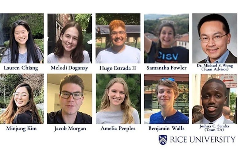 Students at Rice University’s Brown School of Engineering calling themselves “PFAS and PFurious” 