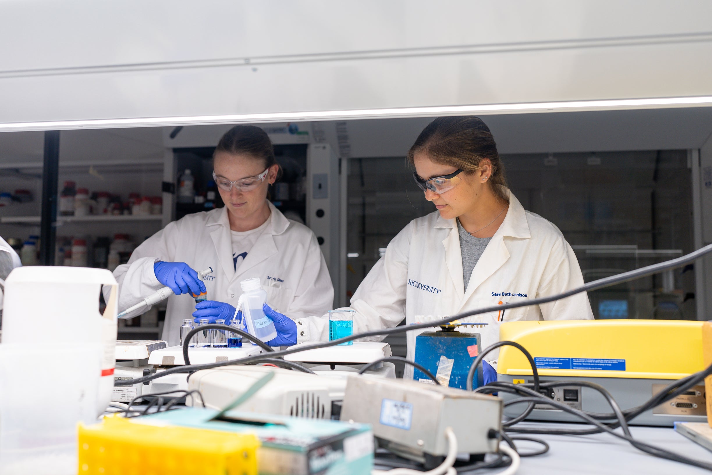 Students in Rice Lab 